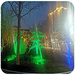 保定競(jìng)秀公園旁七一路街心公園（口袋公園）開放了！您知道哪些景觀燈等亮化燈具為什么那么布置設(shè)計(jì)嗎？