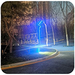 街心公園建設(shè)方興未艾，街心公園（口袋公園）面積不大，用什么樣的景觀燈才能實現(xiàn)畫龍點睛的效果呢